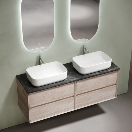 Столешница Sancos TT140A1X 140х50 накладная цвет серый